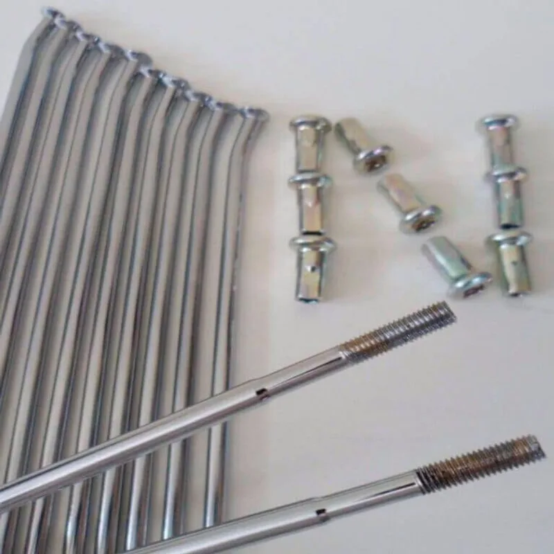 Raio Traseiro Nxr 125/150 Bros 4mm Cromado Freio Tambor Allen