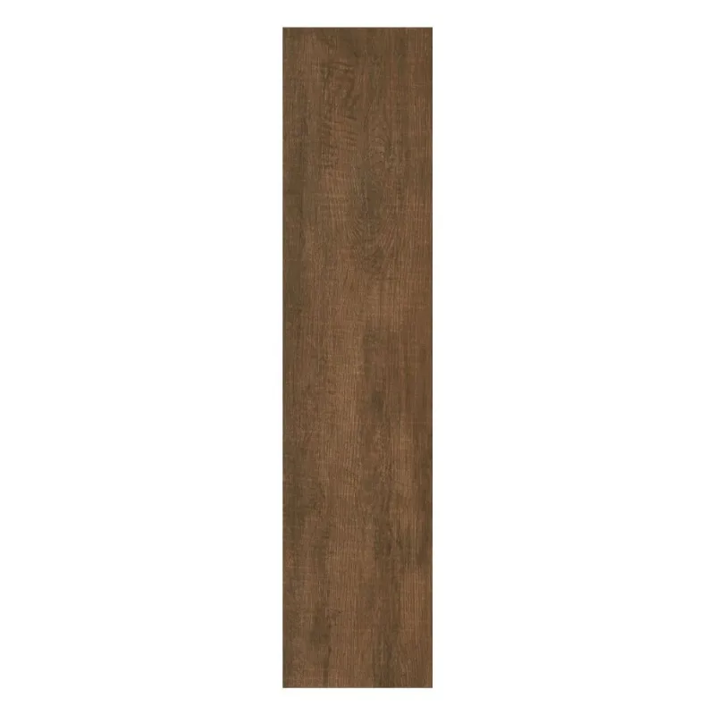 Piso Arosa Retificado Acetinado Marrom 25x110cm 1,92m2