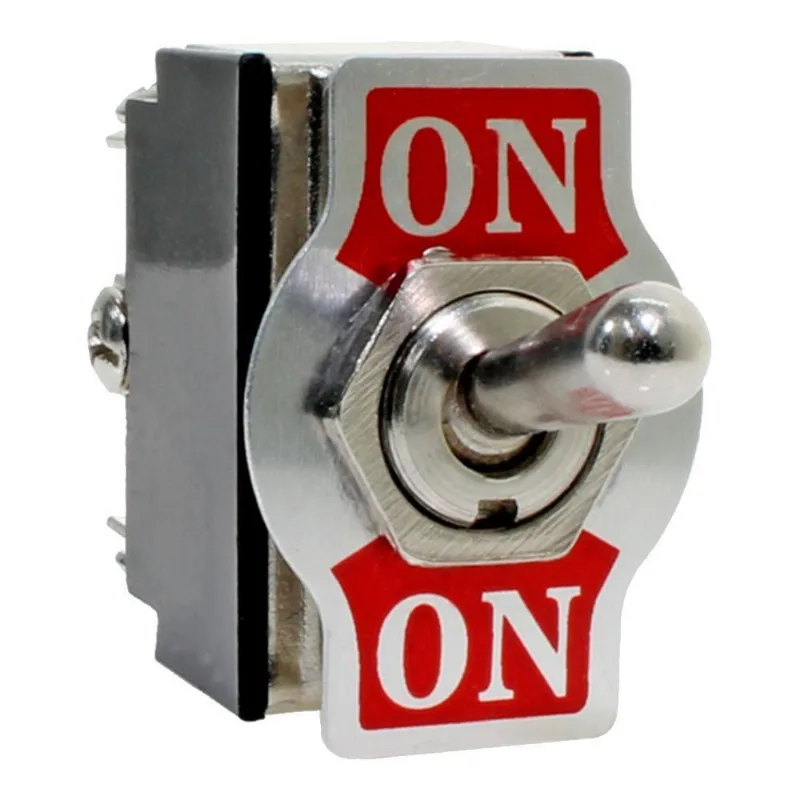 Chave Alavanca Bipolar On-on 15a 125vca 2 Estágios Kn3b-202a