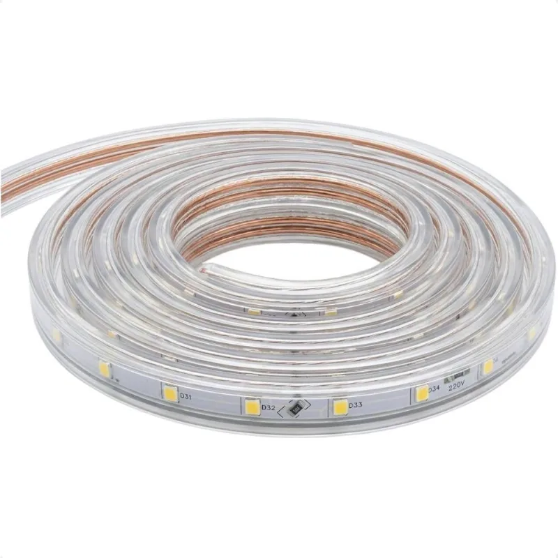 Kit Fita LED 5m 5W-m IP67 Alta Proteção Azul 110V Taschibra
