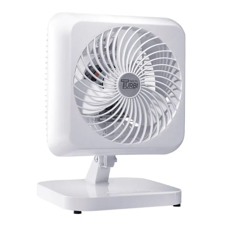 Ventilador De Mesa/ Parede Oscilante Venti-delta Turbi 30cm 130w Branco 220v