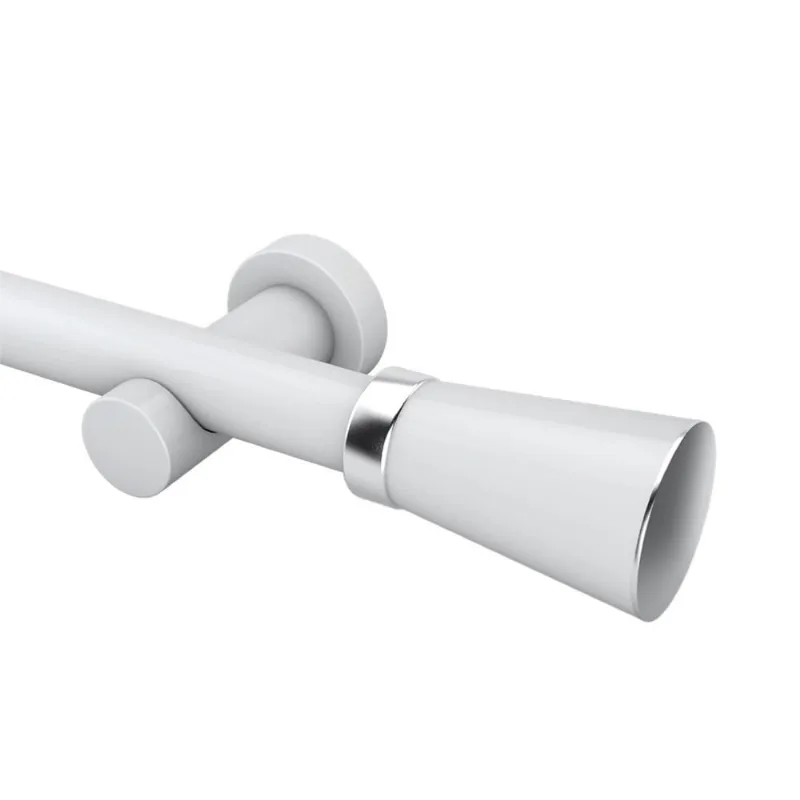 Kit Varao Belchior Jade Branco 28 Mm 3,50 M Com Emenda