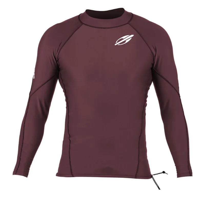 Camiseta manga longa masculina extraline 3a surf mormaii Bordo P