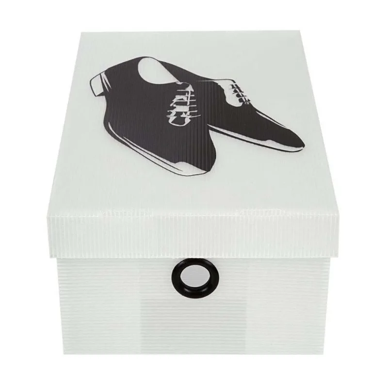 Caixa organizadora Stok Clean para sapato masculino Boxgraphia