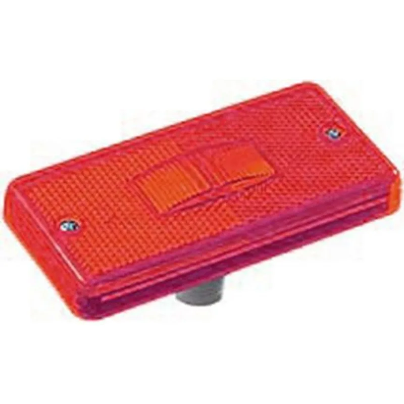 SL122VM LENTE DA LANTERNA LATERAL UNIVERSAL VERMELHO Fornec: SINALSUL Qtd p/ Emb: 1 PEÇA(S)