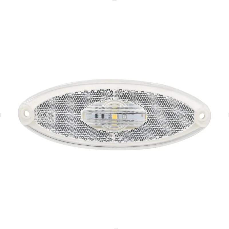 Lanterna Lateral LED Universal 12V 24V com Fios - Cristal Sinalsul