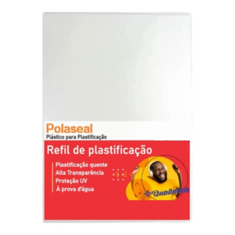 Polaseal Para Plastificação Meio Ofício 170x226x0,07 100un