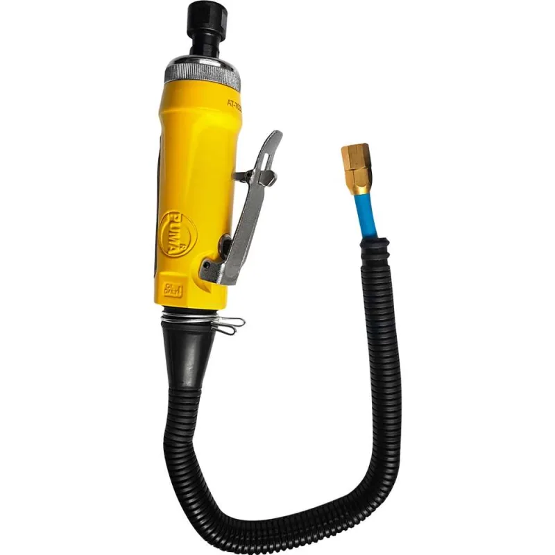 Retífica reta pneumática pinça 1/4" curta 22.000/min AT-7033I - PUMA - PUMA - Ferramentas Elétricas