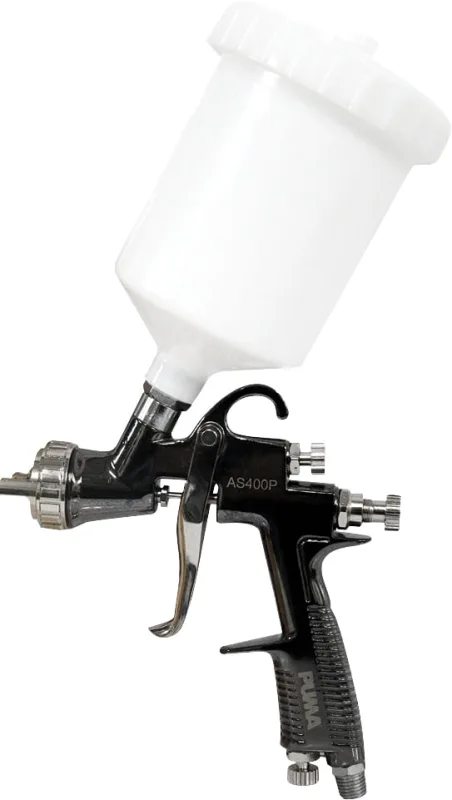 Pistola para pintura bico 1,3 mm caneca 600 ml HVLP AS-400P13 PUMA - PUMA - Pintura