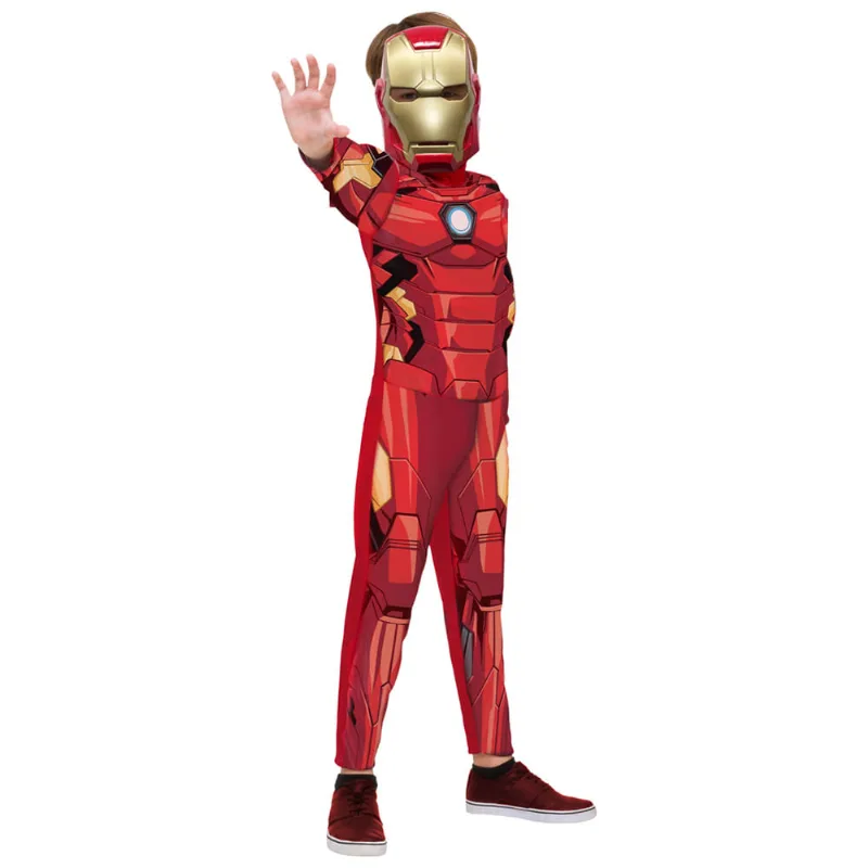 Fantasia Clássica Longa- Homem de Ferro - Avengers - Marvel - Regina Festas - P