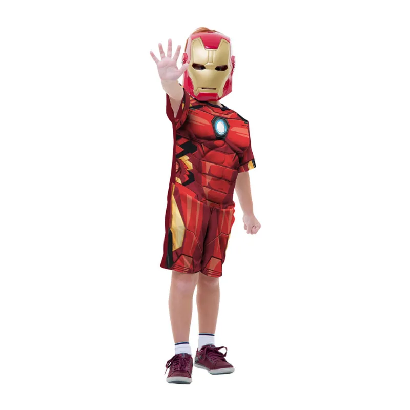 Fantasia Clássica Curta - Homem de Ferro - Avengers - Marvel - Regina Festas - M