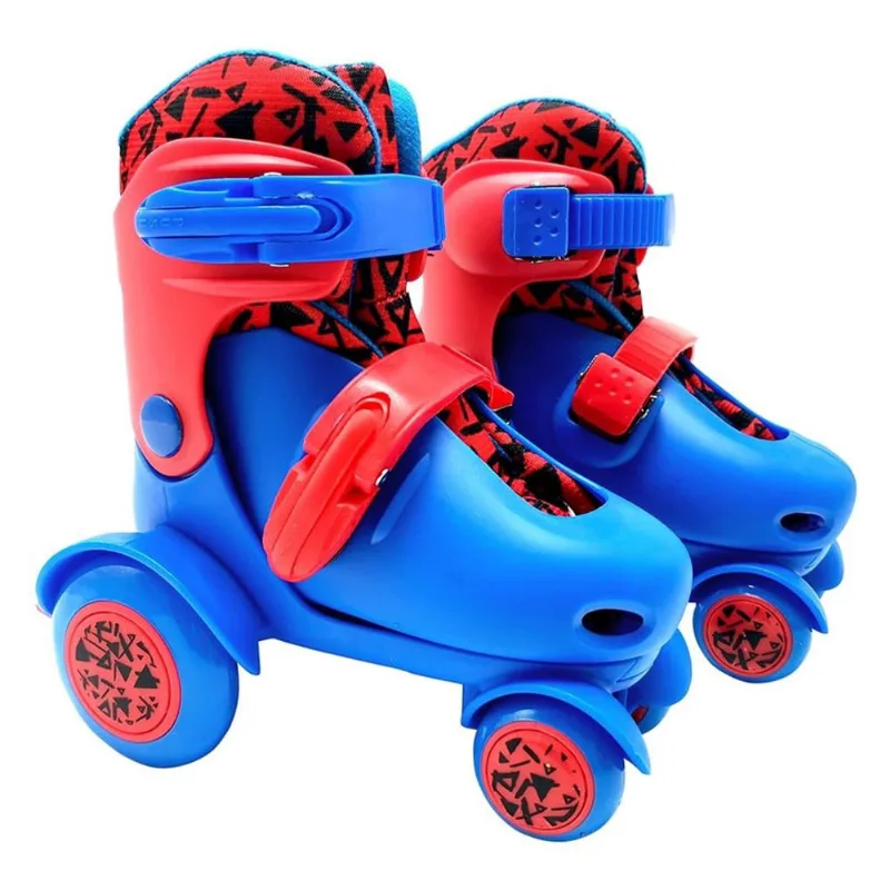 Patins Masculino Infantil 4 Rodas Regulavel Dm Radical Ajustavel Em 4 Numeros 27-30 - Dm Toys