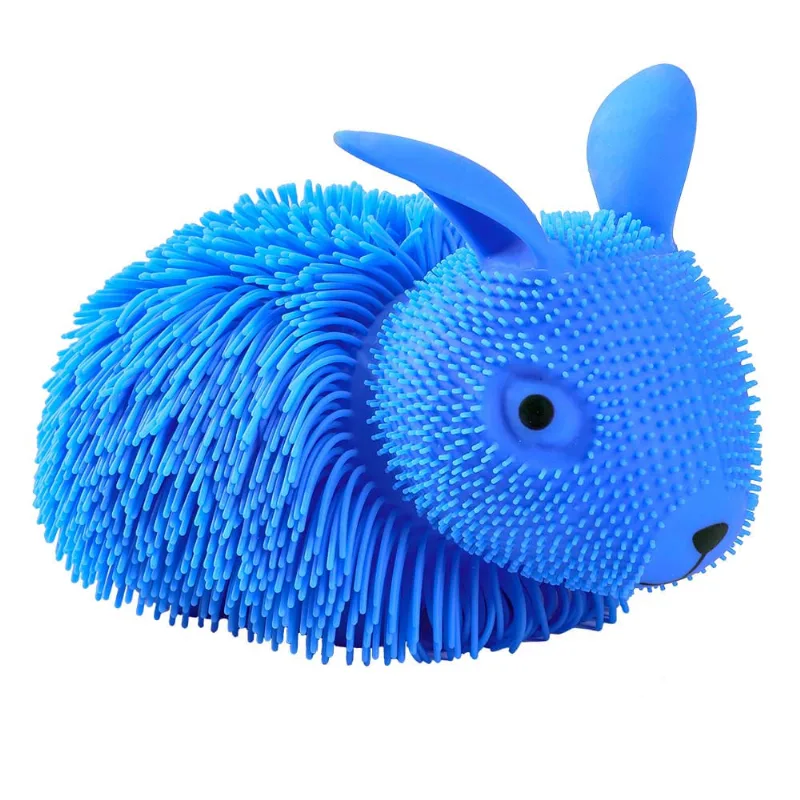 Coelho Mania Flofys Anti-Stress - Azul - Dm Toys