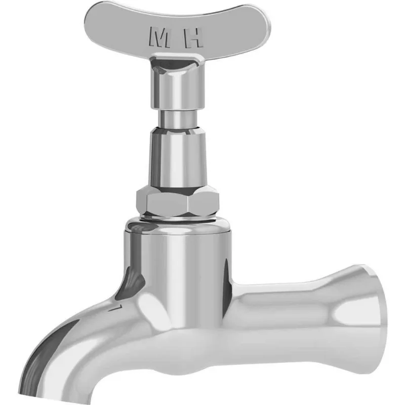 Torneira Para Tanque de Parede, 1/2, Cromada, 8458 Delta OstenVonder
