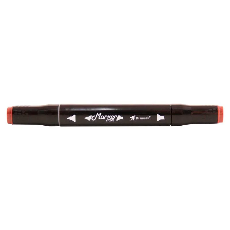 Caneta Marcador Ponta Dupla Marker Dual Natural Oak - LC - Presentes
