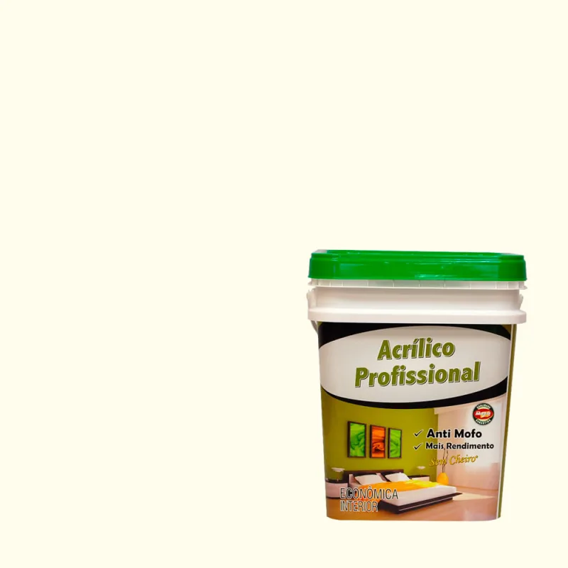 Tinta acrílica fosca Profissional branco 3,6L Maza - Maza - Tinta