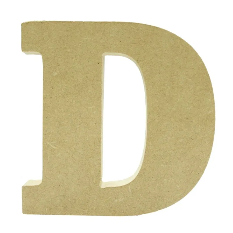 LETRAS EM MDF CRU 12X12 LETRA D