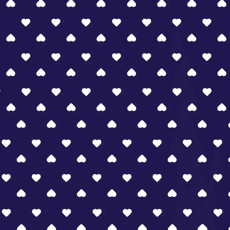 Tecido Tricoline Estampado Soft Lg1,50 Coracao 1302 Var 605