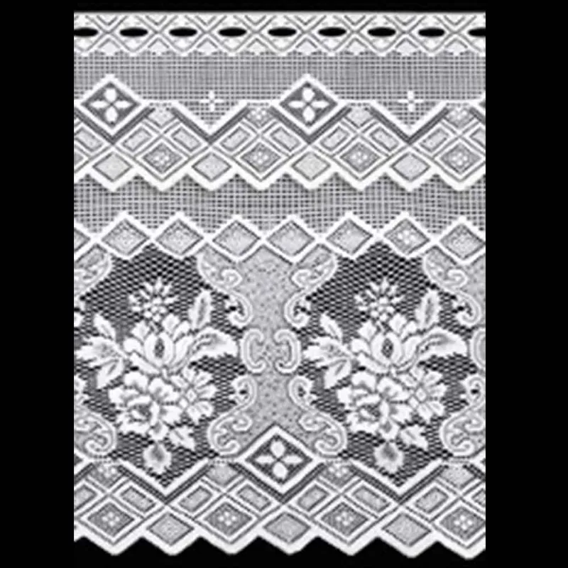 Tecido Renda 4082 Lg 0,80 + 20 Branco