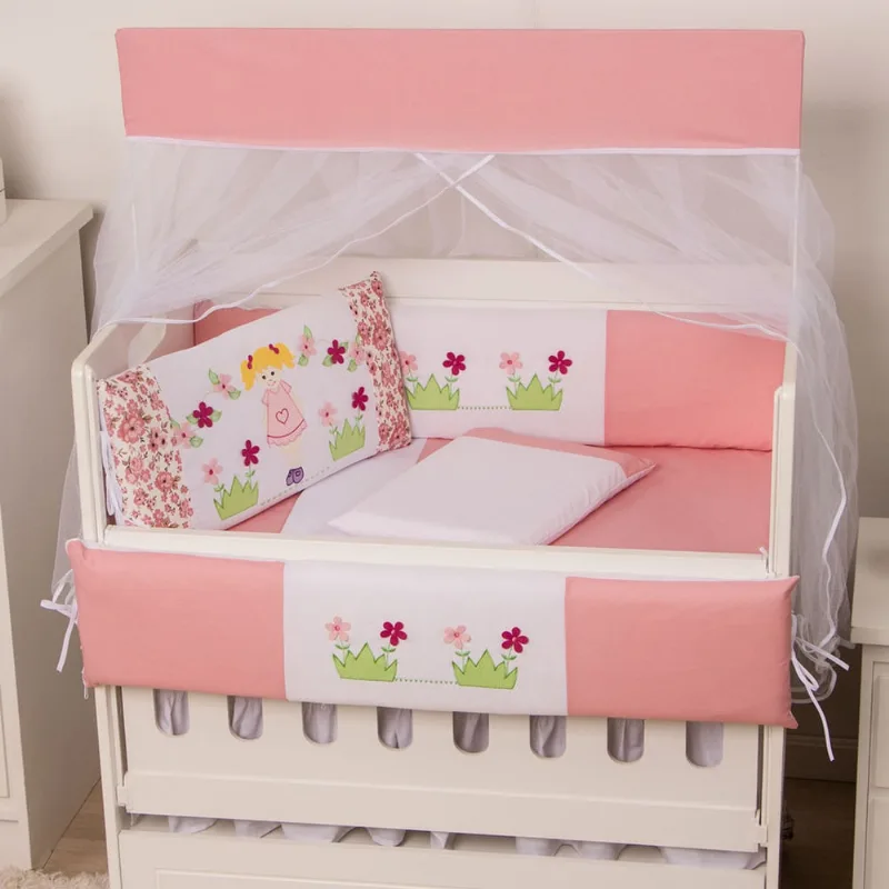 Kit Mini Berço Brenda - 10 Peças