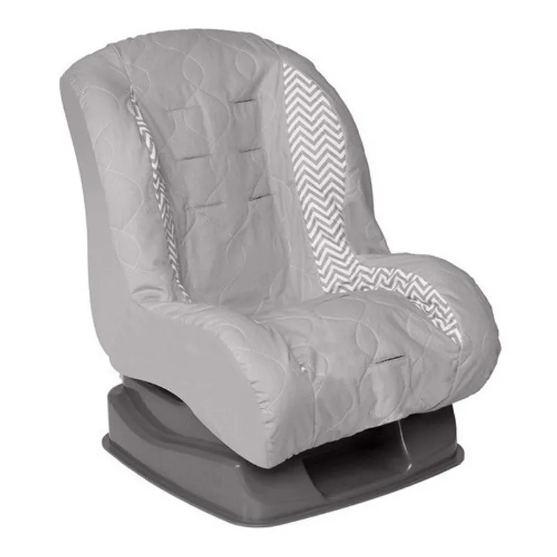 Capa Para Cadeirinha Carro Cinza- 02 Pça Pronta Entrega