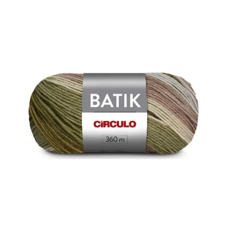 Linha Circulo Fio Batik 100gr Cor 9611 Graciosa
