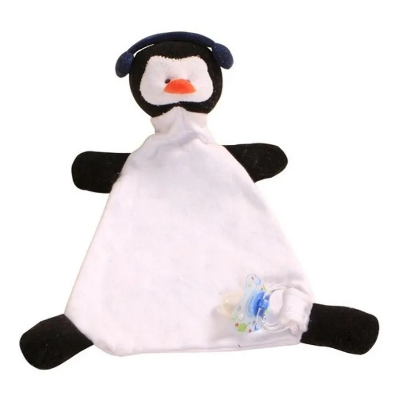 Naninha Para Bebê Pinguim - Pronta Entrega