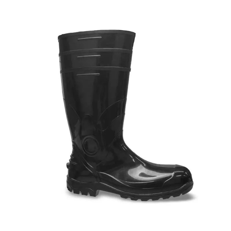 Bota de PVC Cano Longo Preta com Forro AcquaLev - BRACOL 41