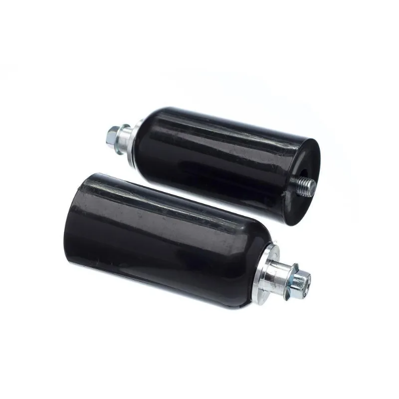 Slider Universal Bering Batente (par) Unicolor Plastic Preto [f016]