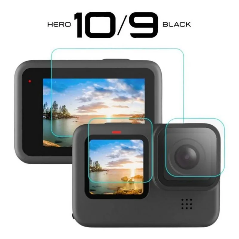 Película Protetora Anti-risco Lente Gopro Hero 10 Black