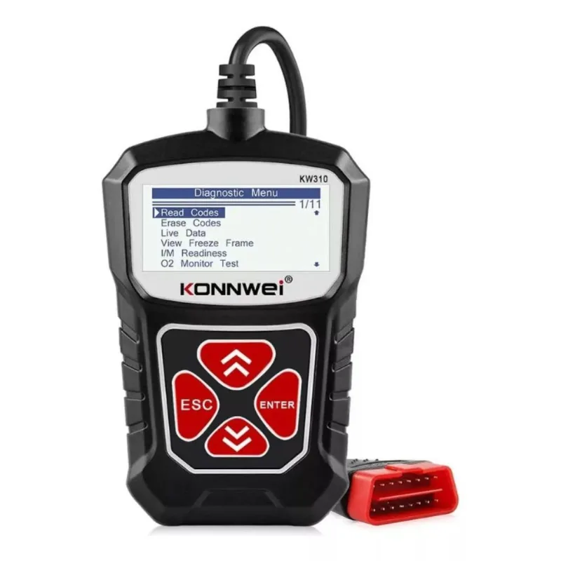 Scanner Diagnóstico Universal Automotivo Leitor Kw310 Obd2