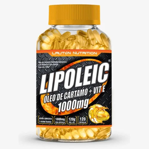 Oleo De Cartamo 1g 120cps Lauton Nutrition - LAUTON NUTRITION - Suplementos