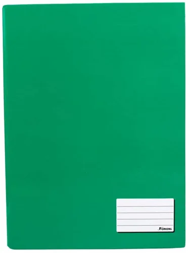 Cad Foroni Broch Cost 1/4 Cd 96fls Verde Rf3589373 - FORONI - Papelaria