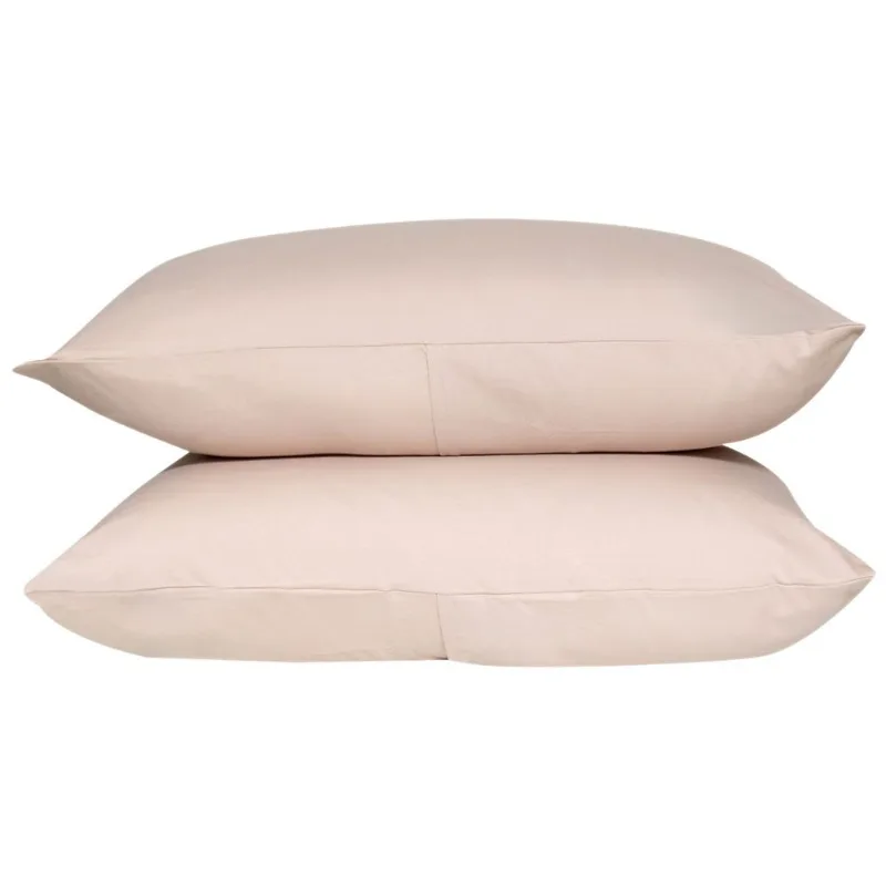 Conjunto de Fronha Bege Malha Altenburg 2 peças
