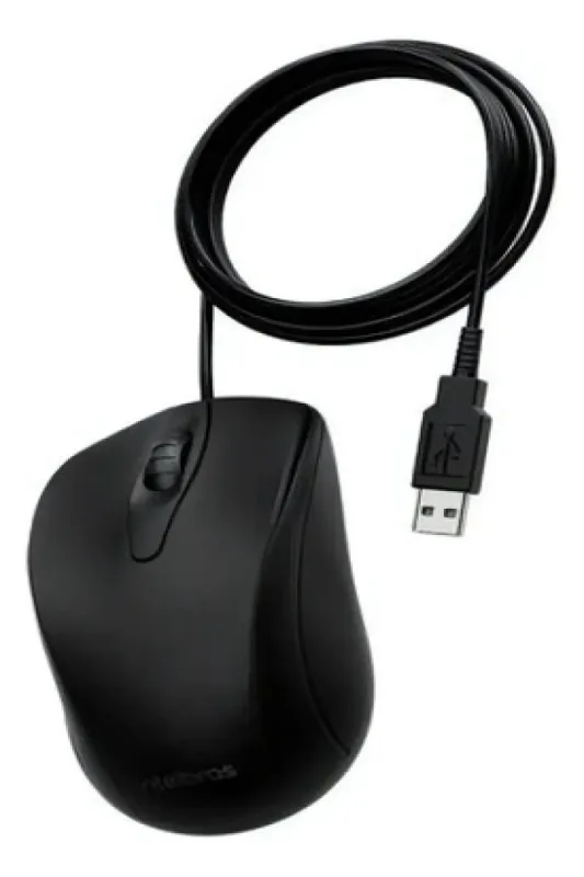 MOUSE INTELBRAS MCI20 -COM FIO PRETO - Intelbras - Informática