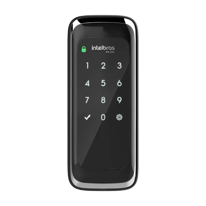 Fechadura Digital Smart de Sobrepor Preto - IFR1001 - Intelbras