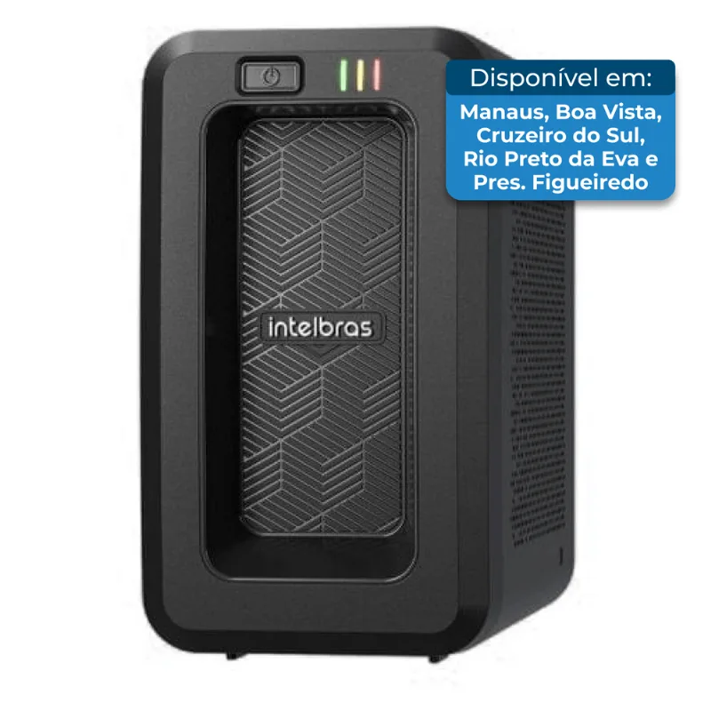 Nobreak Intelbras Attiv Senoidal Preto 700VA-BI