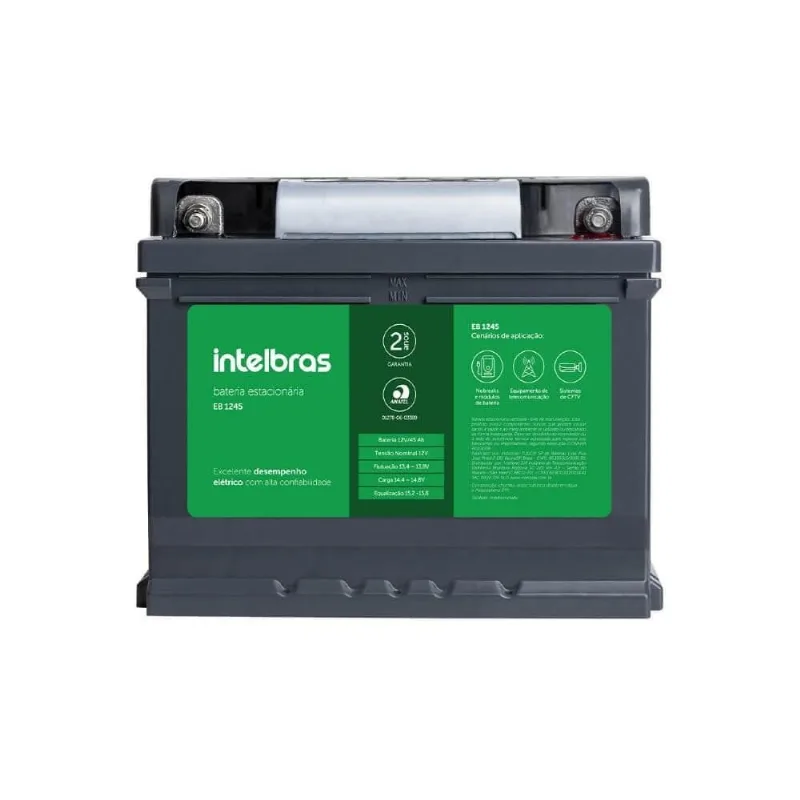 Bateria Estacionaria Intelbras EB1245 12V 45AH 4860006 (MP)