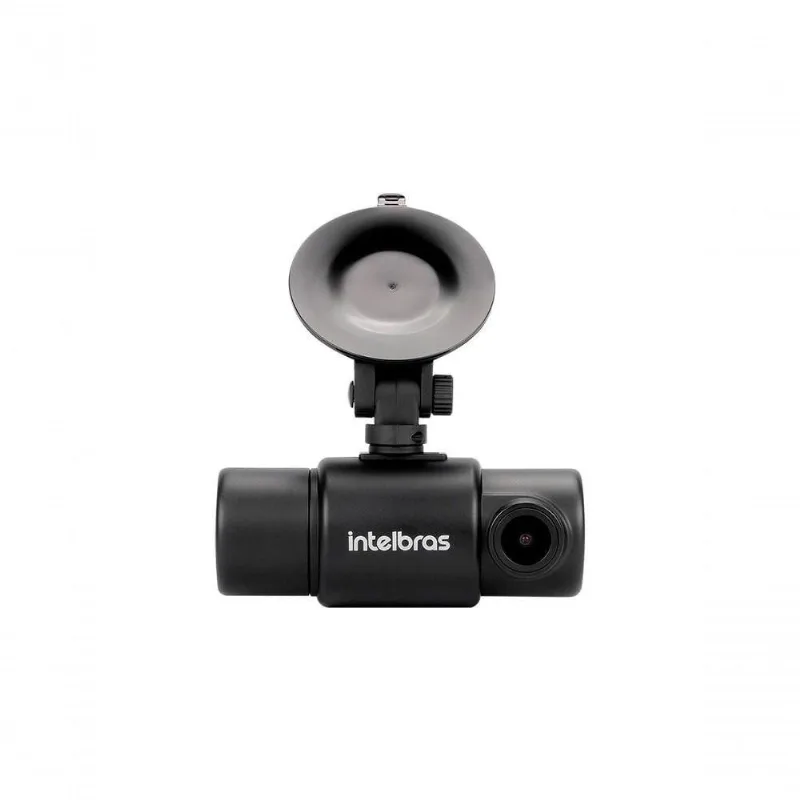 Câmera Veicular Dupla para Interior e Exterior DC 3201 2K+ Compatível com Diversos Veículos Preto