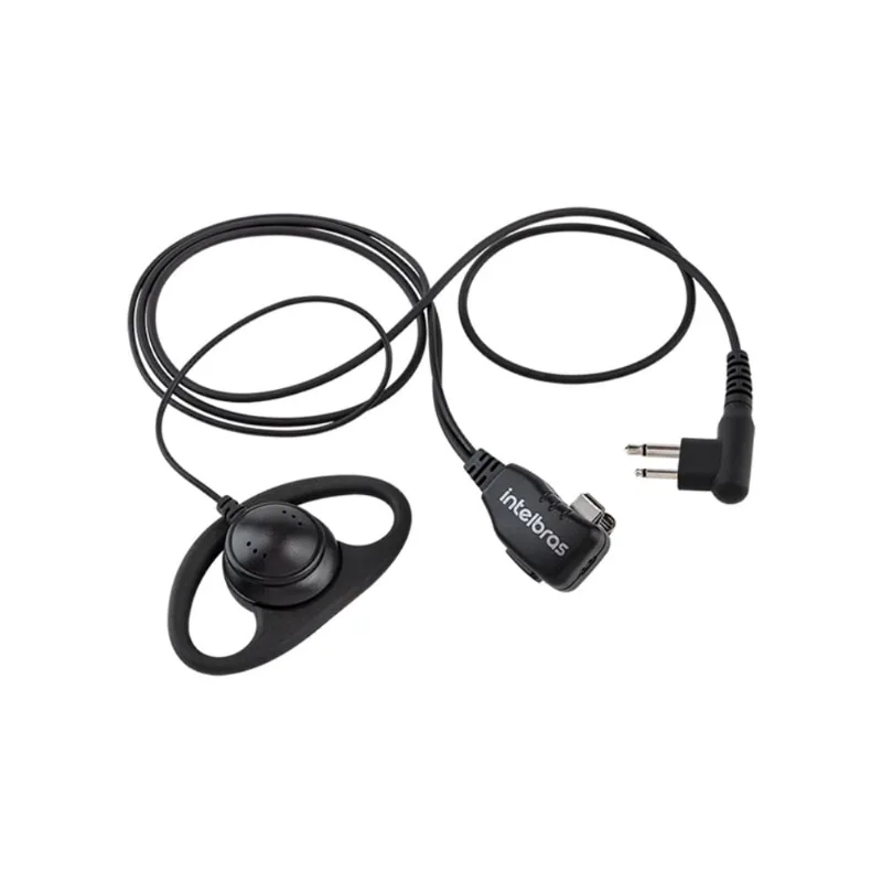 Fone de Ouvido Intelbras Para Rádio Comunicador af 6000 Tipo D