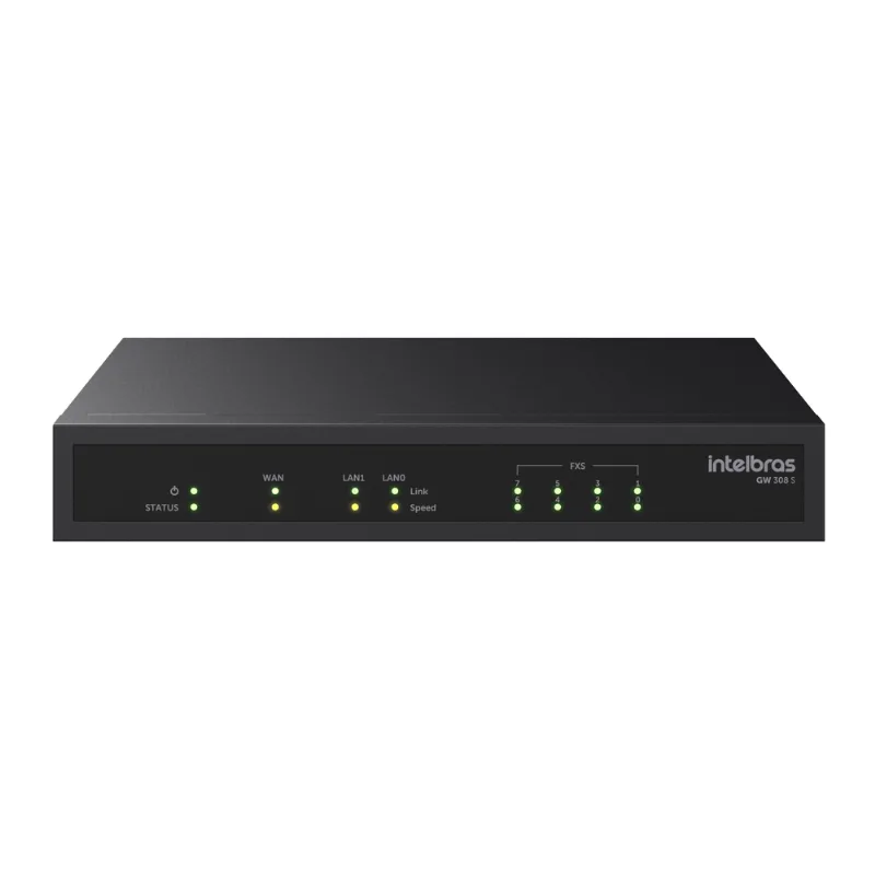 Gateway de Voz GW 308 S Intelbras Gateway de Voz GW 308S Intelbras