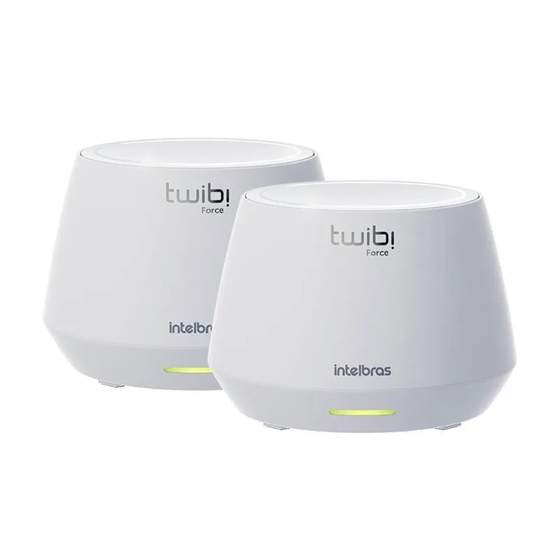 Kit Roteador Wi-Fi 6 Dual Band Twibi Force Ax - Bivolt