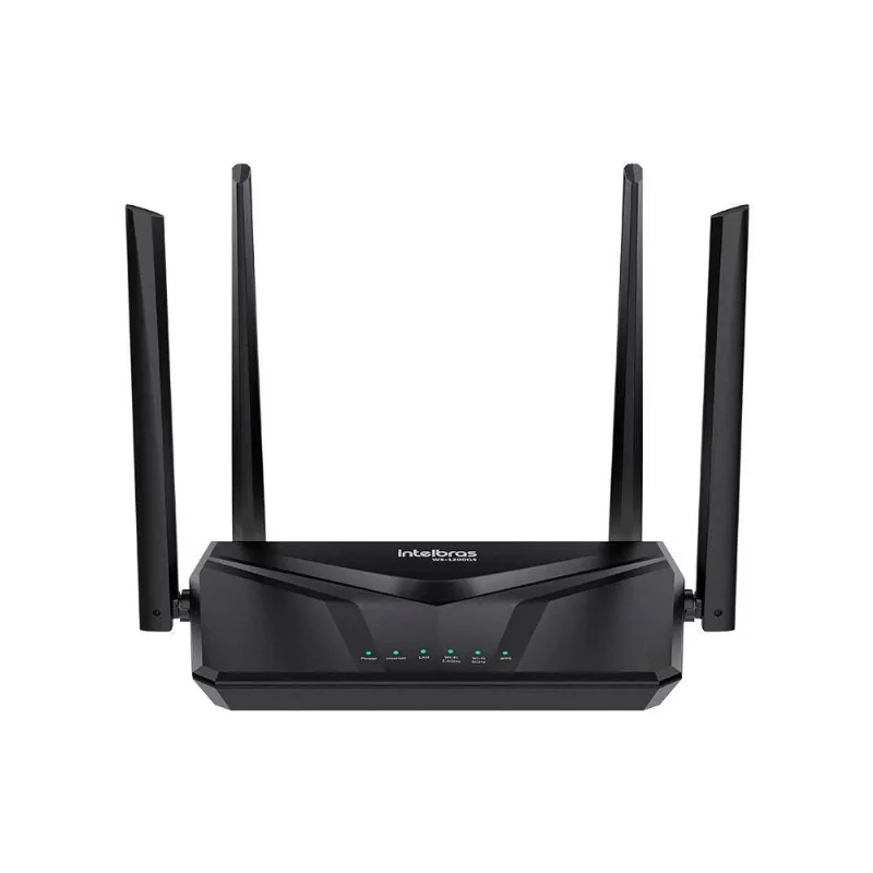 Roteador Gigabit Dual Band Wi-Fi 5 Intelbras W5-1200Gs - Preto