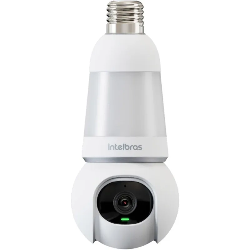 Câmera De Segurança Intelbras Com LED 5,2W Wi-Fi IM6 360° Conector E27