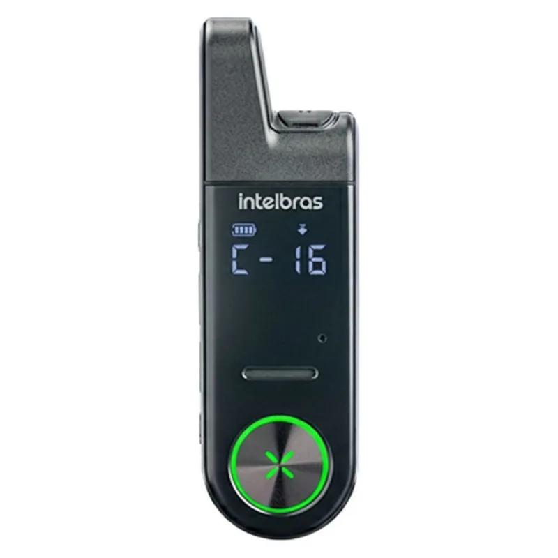Rádio Intelbras RC6 Mini Walkie Talkie Preto (MP)