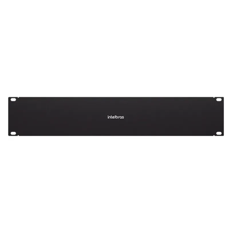 Conjunto Frente Falsa Para Rack Intelbras 2U 19" FF2U Kit Com 5 Unidades 4770083 (MP)