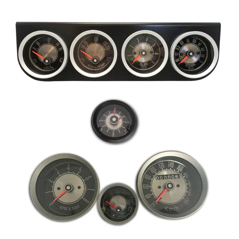 Kit Painel Completo Com Manômetros Ford Maverick