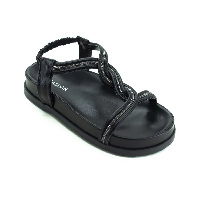 Sandália Infantil Menina Addan Mulher 5499 - Preto