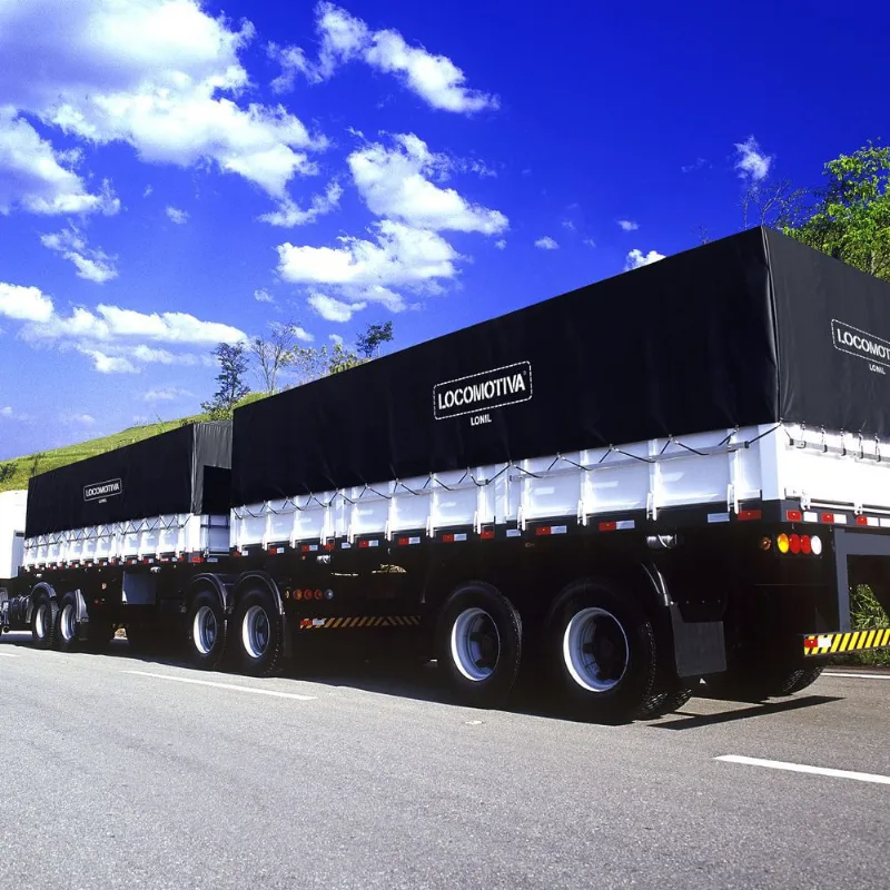 Lona Cobertura Lonil Locomotiva preto/preto 13,3 x 3,5