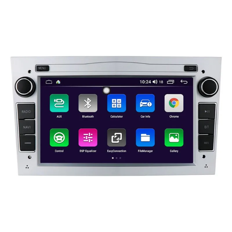 Navegador De Coche Gps 7 Pulgadas Vídeo Reversível Dc12v